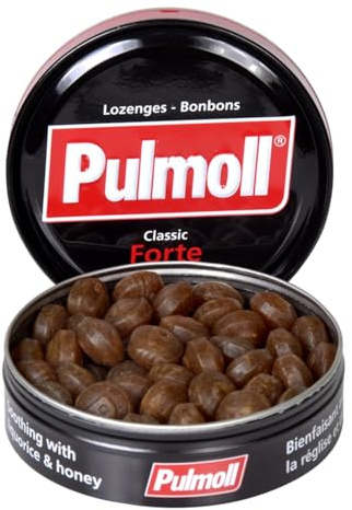 Pulmoll | Pastilles Pulmoll | Depuis 1946 (Forte Black)