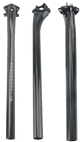 RXL SL tija de Carbono MTB tijas Carbono MTB tija Bicicleta de Carretera tija sillin Carbono MTB tija Bicicleta Carretera Carbono Offset 25mm 3K Brillante 30.8-400mm 400 tijas