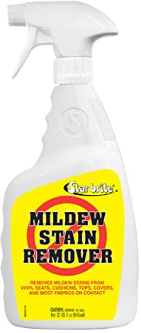 STAR BRITE Mold Stain & Mildew Stain Remover – Lifts Dirt & Removes Mildew Stains on Contact - 32 OZ (085632)