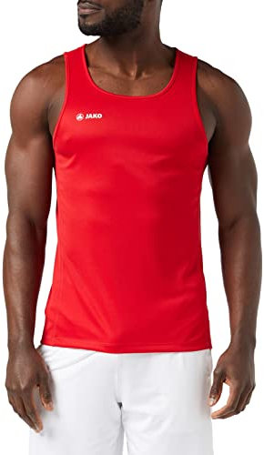 JAKO Herren Tanktop Run 2.0, Sportrot, L