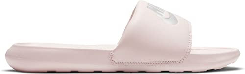 NIKE Victori One, Chanclas Mujer, Barely Rose Metallic Silver, 35.5 EU
