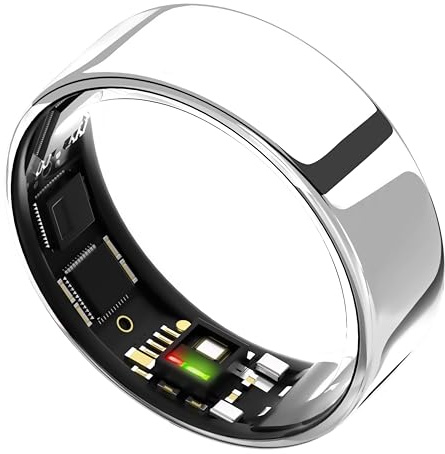 ULTRAHUMAN Ring AIR – Smart Ring für Damen und Herren | Schlaf, Fitness, HRV -Tracking, Stressanalyse & Zyklusüberwachung | Kein ABO | Bis zu 6 Tage Akkulaufzeit | (Größe 7)