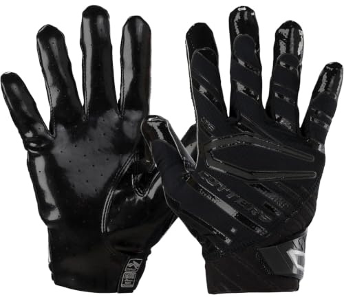 Cutters Rev Pro 6.0 Receiver Handschuh, Solid-Schwarz, M