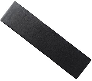 KOCKSHION Vassoio Per Sushi in Piatto Rettangolare Vassoio Da Portata Per Snack in Giapponese Per Ristoranti e Cene Nero