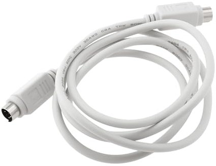 The Lord of the Tools Câble de joystick DIN 6 broches 1,5 m compatible avec système de vol PC intégré Saitek X52 Pro