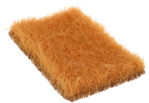 SEWACC Gazon Artificiel Miniature pour Modélisme Ferroviaire Bricolage Et Décors De Paysage Gazon Statique pour Projets Aménagement