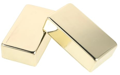 YARNOW 2piezas Fundas para Pastilla de Guitarra Eléctrica Marco Metálico de Color Dorado Protector para Pastilla Humbucker Accesorios para Guitarra Electrica para Tapa Superior
