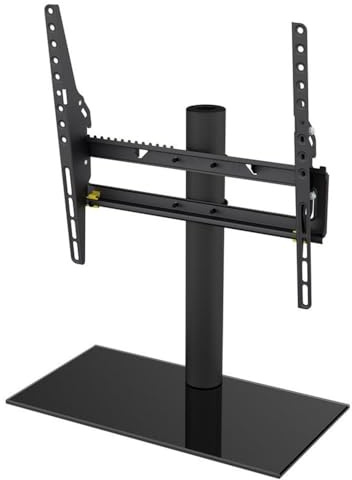 AVF Universal Table Top Tilt and Turn TV Stand for TVs 37 to 55 in Black