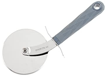 Wiltshire Diamond Handle Pizza Cutter, Pizza Wheel, Pizza Slicer, Dimensions: 21x9x2cm, Colour: Grey