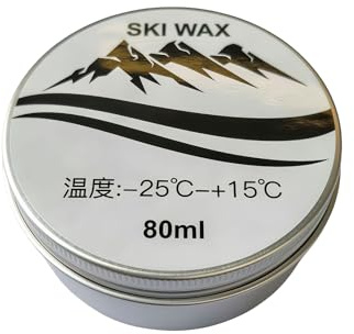 Monozoz Cera de esquí de 80 ml, para deportes de invierno, patinaje, competición, recreación, rendimiento óptimo