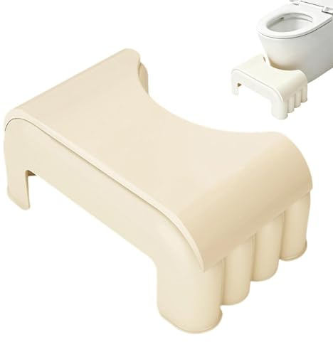 Sgabello Poggiapiedi Per Toilette E Defecazione Rialzo Squat Antiscivolo