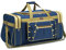 BAGZY Reisetasche 70L Große Handgepäck Gym Umhängetasche Sporttasche Handgepäck Koffer Cabin Holdall Bag Weekend Tasche Koffer Handtasche für Camping Reisen (Gelb + Blau)