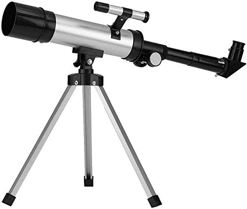 Refraktor teleskop 360 x 50 mm astronomiskt teleskop Refraktorrör Monokulärt kikare med stativ Astronomiskt teleskop