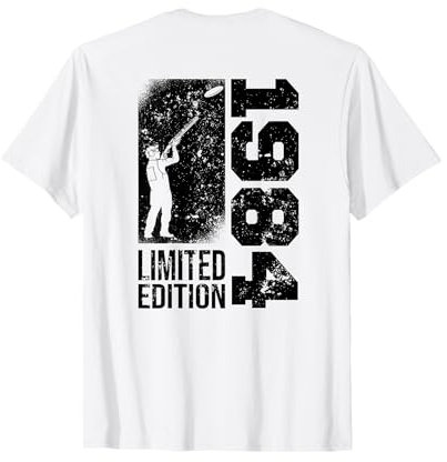 Tontauben Jahrgang 1984 geboren Geburtstag Tontaubenschießen T-Shirt