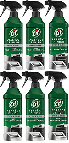 Cif Perfect Finish Spray nettoyant pour four et gril 6 x 435 ml