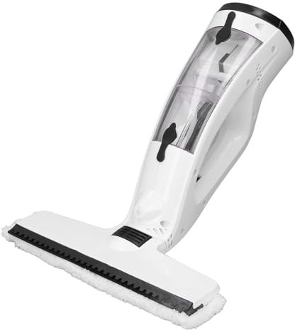 Aspiradora de Ventanas con Batería, Limpiador de Ventanas Eléctrico 2000 MAh Aspiradora de Ventanas Inalámbrica con Batería Funciones de Pulverización de Agua, Limpieza y Succión