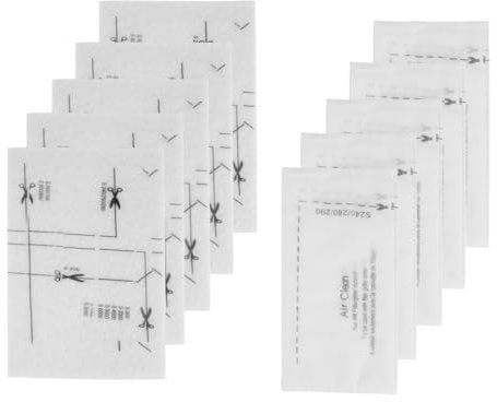 YTUGIL 5 Set Vacuum Cleaner Motor Protection Filters Compatible with Miele Complete C1, C2, C3, Compact C1, Dynamic U1 – Miele Hoover Filters for Optimal Performance