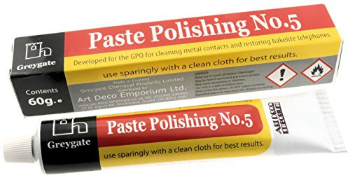 Art Deco Emporium Hard Plastic and Vintage Bakelite Renovation Polishing Paste 60 g