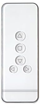 Replacement Remote for Roller Blinds - 5-Channel Compatible with Rollerhouses ERB22/ERB25/EY1612/EY2512 Motors - NOT Universal (Verify Your Original Controller Before Purchase)