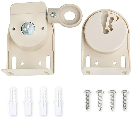 Roller Shade Bracket Coolaroo Replacement Parts for Indoor/Outdoor Sunshade and Roller Blinds Coolaroo Sun Shades Outdoor (Cordless Bracket, Beige)