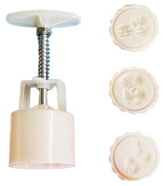 Stampo per torta di luna fiore timbro di pasticceria fatto a mano carino stampo per torta di fagioli moon adatto per la famiglia