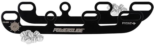 Powerslide Schlittschuh Sabres 4 Eiskufen schwarz für 4-Rollen Inline Skates, für Damen und Herren