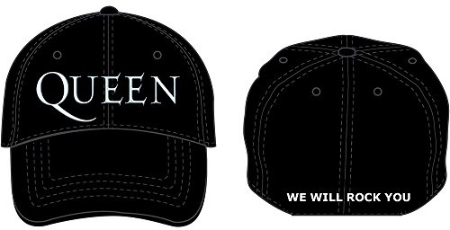 Queen Sonic Silver Logo Cap schwarz