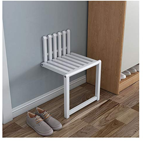 Wand Klappstuhl Unsichtbarer Schuhwechsel Hocker aus Massivholz Kann Zum Schuhwechsel Verwendet Werden Spart Platz Das Maximale Gewicht Beträgt 150 Kg