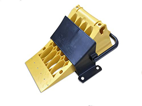 Unterlegkeil LKW 5000kg, 5To Hemmschuh Bremskeil DIN 76051-E46 mit Halter