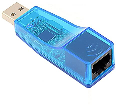 Adaptador USB Macho a Red Ethernet RJ45 Tarjeta Red 10 / 100Mb Conversor