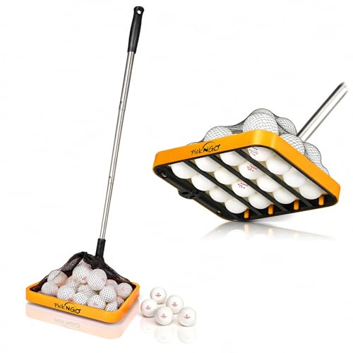 PICK 'N GO Recogedor de pelotas, herramienta rápida y eficiente para tenis de mesa y ping-pong, accesorio seguro y fácil de usar para jugadores y entrenadores