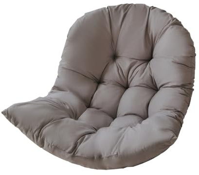 Coussin Rembourré pour Balançoire Suspendue et Panier Suspendu | Fauteuil Jardin avec Dossier | pour Balcon de Jardin Intérieur et Extérieur