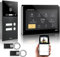 GVS - IP Video Türsprechanlage 2-Familienhaus mit Türöffner (RFID), HD Kamera, 2x10 Zoll Monitor & App - Smarte Video Türklingel mit Kamera & Gegensprechanlage (AVS5540U)