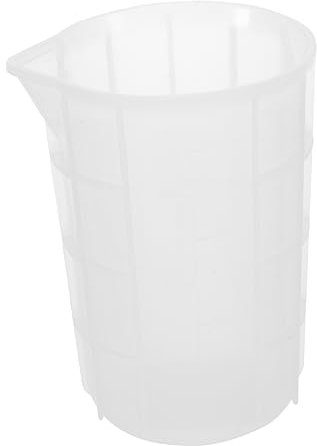 Gadpiparty 1pezzi Tazza Dosatrice Per Epossidica Fai Da Te Tazza Per Miscelare Pigmenti in Silicone Graduata Per Forniture Fai Da Te Facile Pulire e Riutilizzare