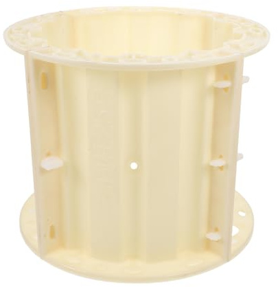 AKOOSY Moule pour Béton Pilier en Abs Beige, Moule pour Béton Facile à Utiliser et Économisant Temps et Travail, pour Jardins et Parcs Design Européen Élégant