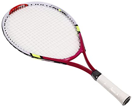 KENANLAN Racchetta da Tennis per Bambini Ad Alta stabilità con Comoda Impugnatura, Telaio in Lega di Alluminio da 23 Pollici per Allenamento per Bambini, Custodia Inclusa per Un Facile