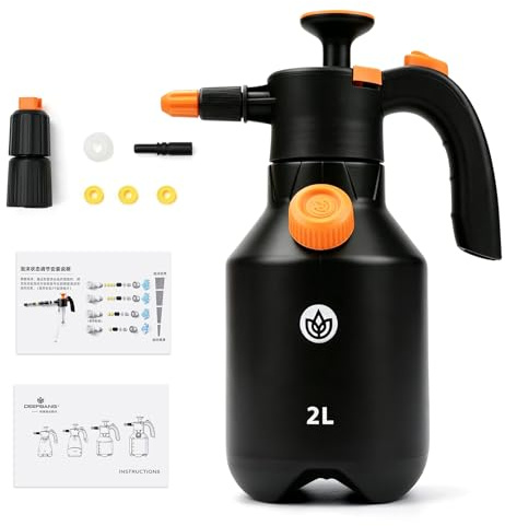 Nikou Pulverizador de Espuma a Presión para Coche 2L, Manual, para Jardín