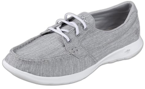 Skechers Femme on-The Go Walk Lite-Isla Chaussures Bateau, Bleu (Navy), 39 EU