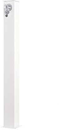 FONTANA QUADRATA IN ALLUMINIO 42/Q - Bianco