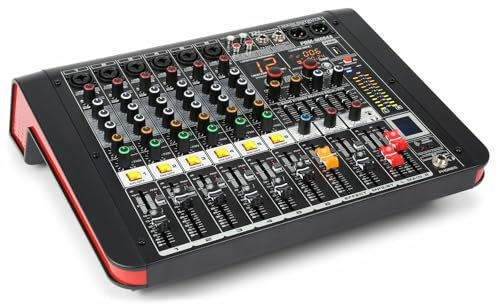 Power Dynamics PDM-M604A 6-Kanal-Mischpult mit eingebautem Verstärker