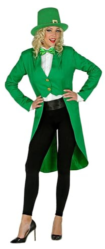 W WIDMANN MILANO Party Fashion - St. Patricks Day Parade Frac, uniforme de garde, fête irlandaise, lutin, directeur de cirque, déguisements de carnaval