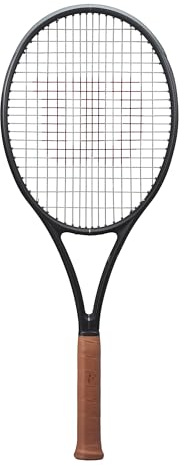 Wilson RF 01 Future Strung Performance Tennis Racket - Grip Size 1-4 1/8, Strung with Sensation 16 Natural at Mid Range Tension
