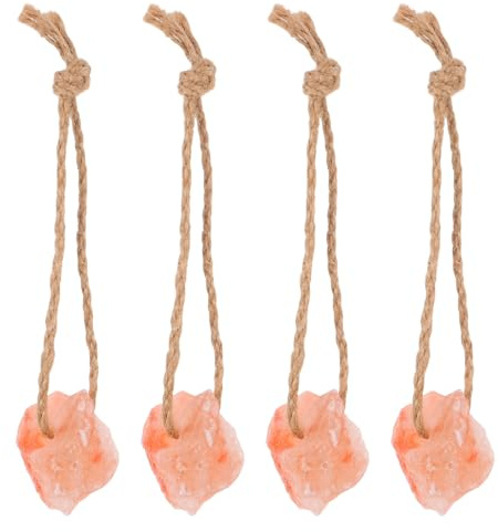 Lick Block 4 Piezas de Minerales, para Caballos y Ganado | Piedra de Sal para Caballos, para Colgar, Apoyo Nutricional, Minerales Naturales, Bienestar y Crecimiento