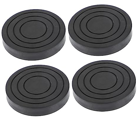 SHINEOFI 4Piezas Almohadillas Antideslizantes para Lavadora y Refrigerador Elevadores de Muebles Amortiguadoras de Vibraciones Protege el Suelo Material Ecológico y Resistente al Agua