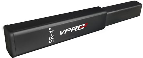 VPRO Ice Hockey Extension Stick - Extension Pole, Extension Equipment, Versatile Hockey Plug (SR-4'' Adult)