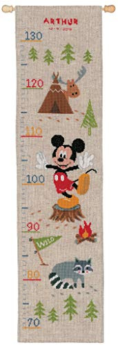 Vervaco Messlatte Zählmuster Disney Woodys Abenteuer, Zählmuster Zählmusterpackung, Baumwolle, Mehrfarbig, 18.0 x 70.0 x 0, 3 cm, 1 Einheiten
