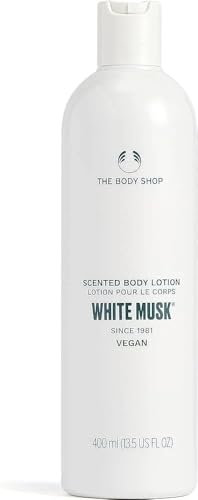 The Body Shop White Musk Body Lotion (1x 250ml), Lightweight Floral Body Moisturiser, Iconic Musk Scent, Leaves Skin Feeling Silky Soft, Vegan Body Care, Cruelty-Free