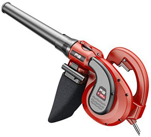 Soplador Eléctrico 2 En 1 Mini Soplador De Hojas De Jardín Aspirador Y Trituradora Peso Ligero Y Portátil, A