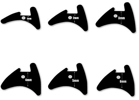 uPVC Window & Door Gasket Seal Double Glazing Wedge Rubber Repair Seal Black Sample Pack (100mm of Each Size)