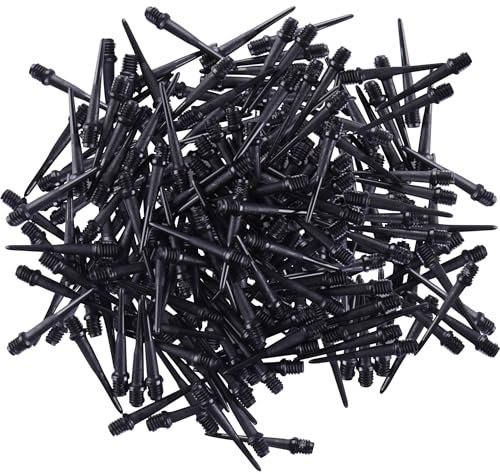 CyeeLife Professionelle Dartpfeil-Spitzen 1000 Stück 2BA,Schwarz (CL11 Stil)